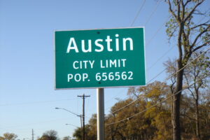 November 22, 2005, coming into Austin, TX